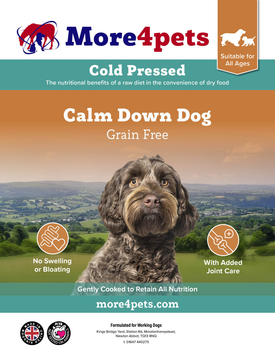 Calm Down Dog 12kg (Cold Pressed)