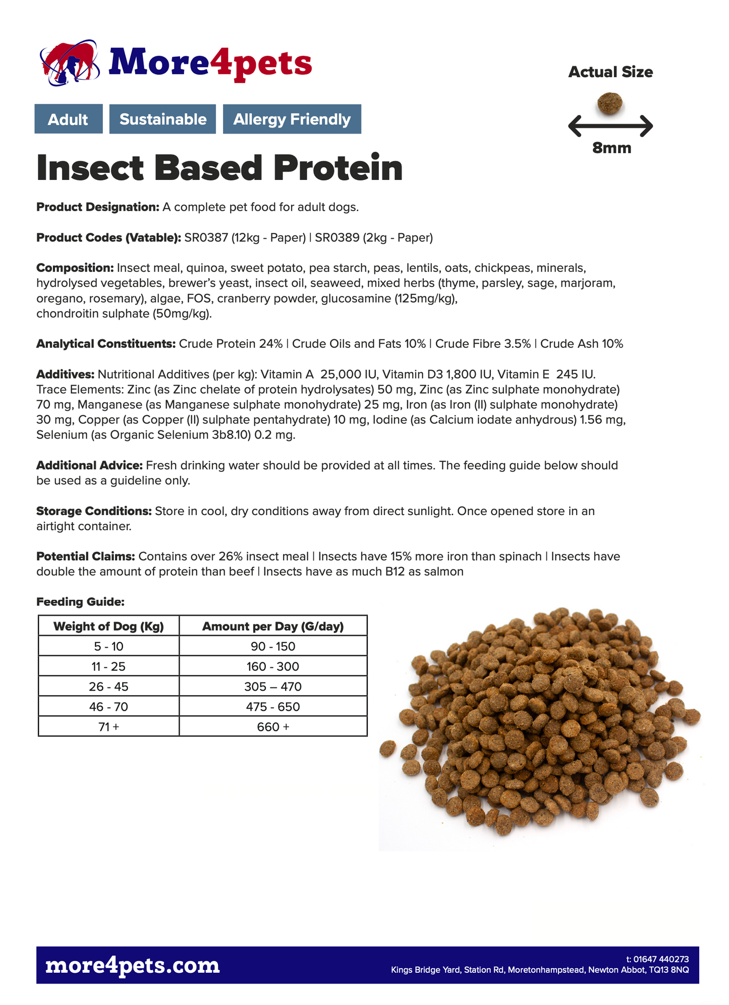 Insect Based Protein 2kg