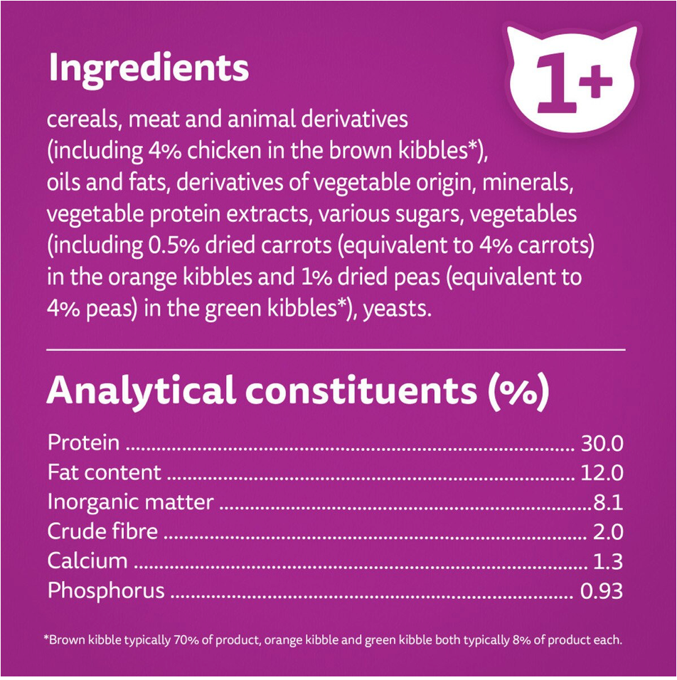 Whiskas Complete Chicken Dry Cat Food - 7kg