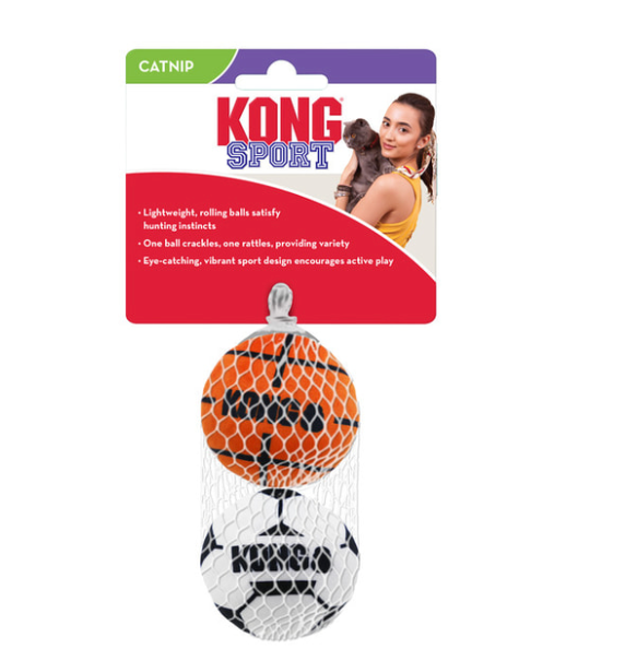 KONG Cat Sport Balls (Catnip)