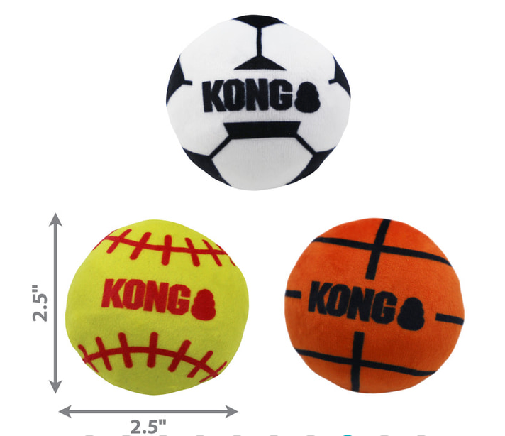 KONG Cat Sport Balls (Catnip)