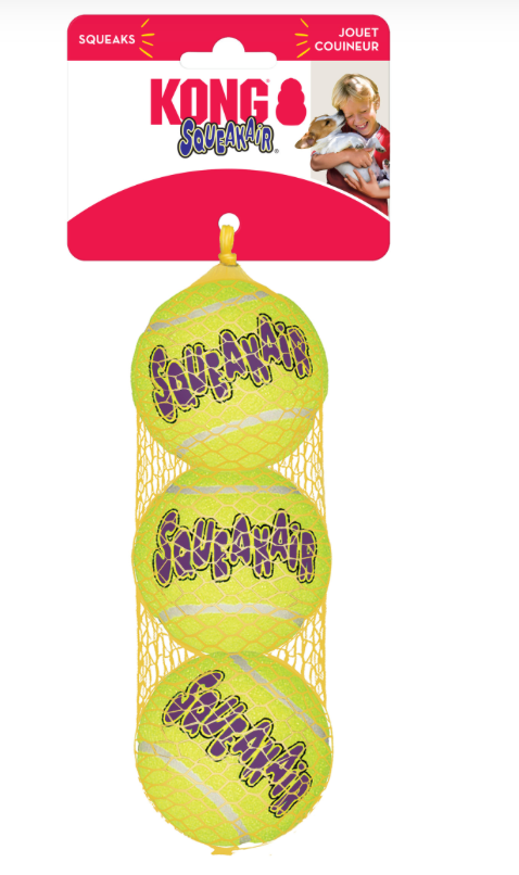 Kong Squeakair Balls Medium 3Pack
