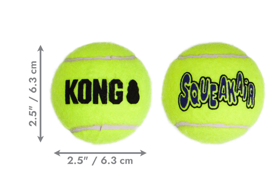 Kong Squeakair Balls Medium 3Pack
