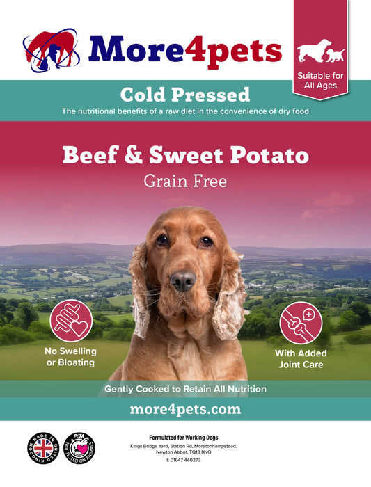 Beef & Sweet potato 2kg (Cold Pressed)