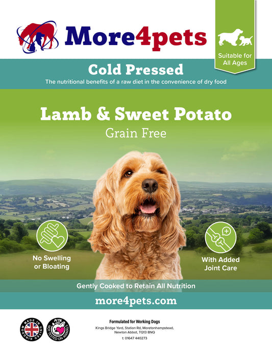 Lamb & Sweet Potato 5kg (Cold Pressed)
