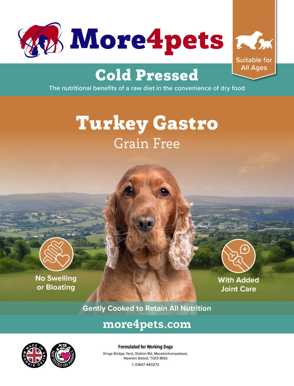 Turkey Gastro 12kg (Cold Pressed)