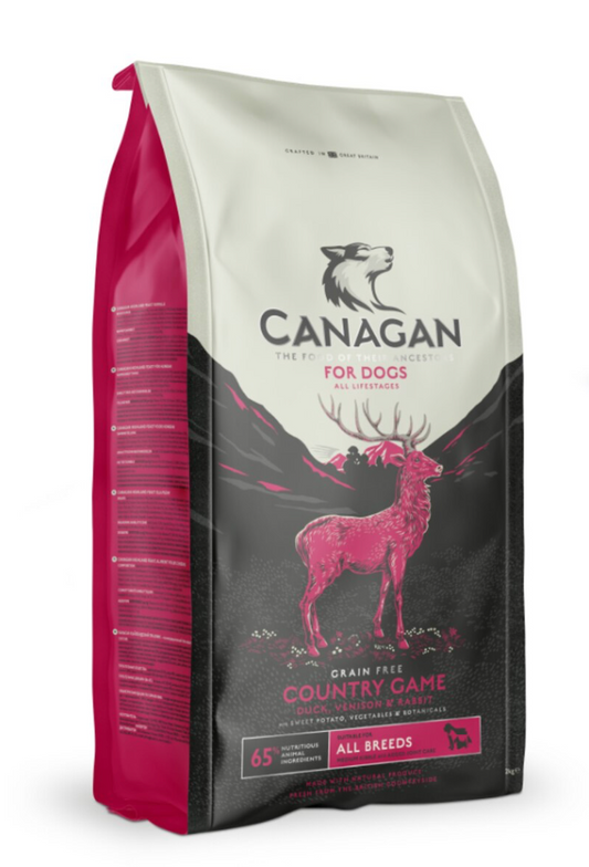 Canagan Country Game Dry Dog Food - 12kg