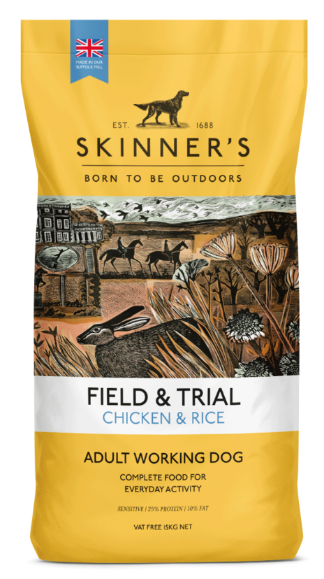 Skinner's Field & Trial Chicken & Rice Hypoallergenic Dry Dog Food - 15kg